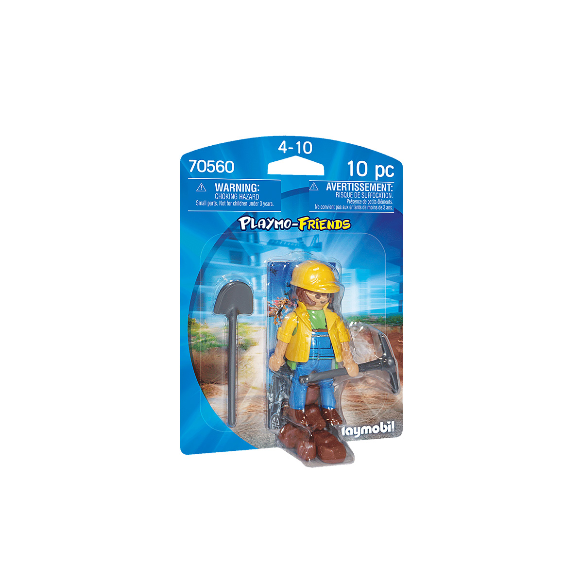 Playmobil-Playmo-Friends Construction Worker Set 10 Pieces