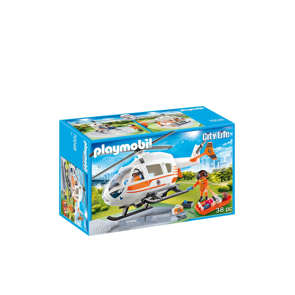 Playmobil City Life Rescue Helicopter Set 38 Pieces SuperStore.ge Online shop of Super chain stores