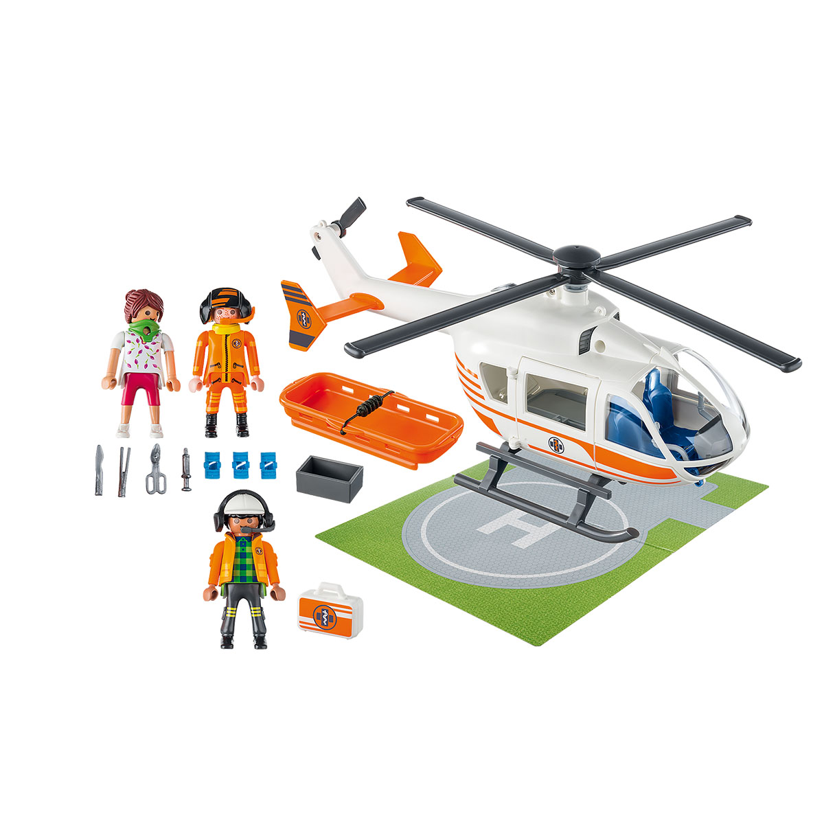 Playmobil city cheap life helicopter