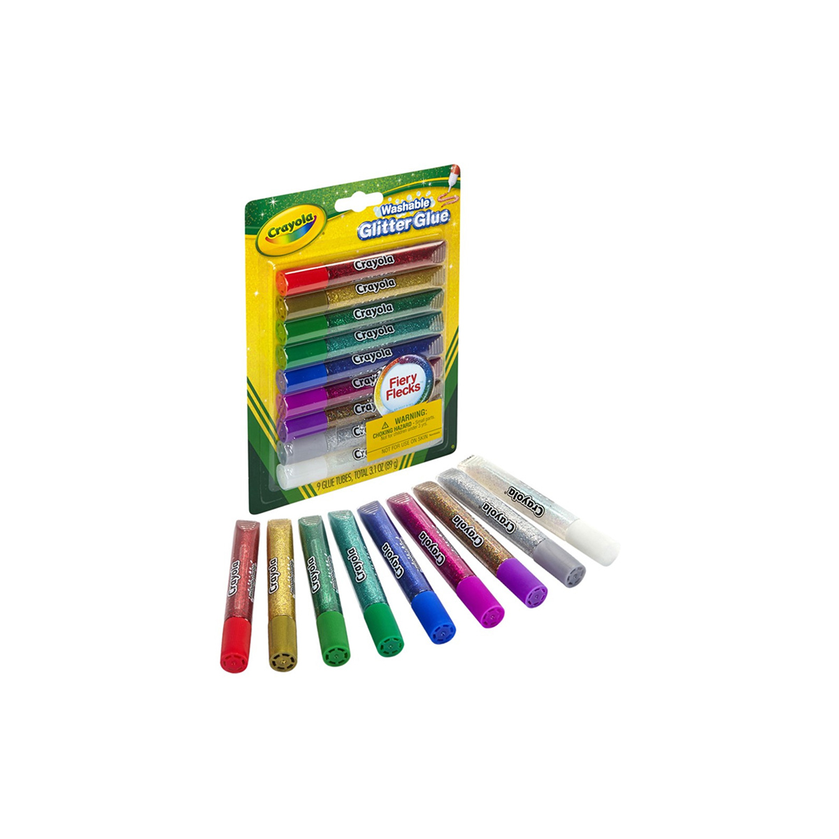 Crayola-Decorative Glitter Glue set 1×9 – Online