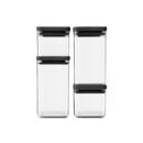 Brabantia Tasty+ Canister Set With Lid 1x4