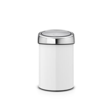 ნაგვის ურნა პლასტმასის კალათით  კედლის 3 ლ Newicon Wall Mounted Touch Bin Brabantia