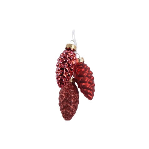 Kaemingk Christmas Tree Toy Cones 6 CM 1x3