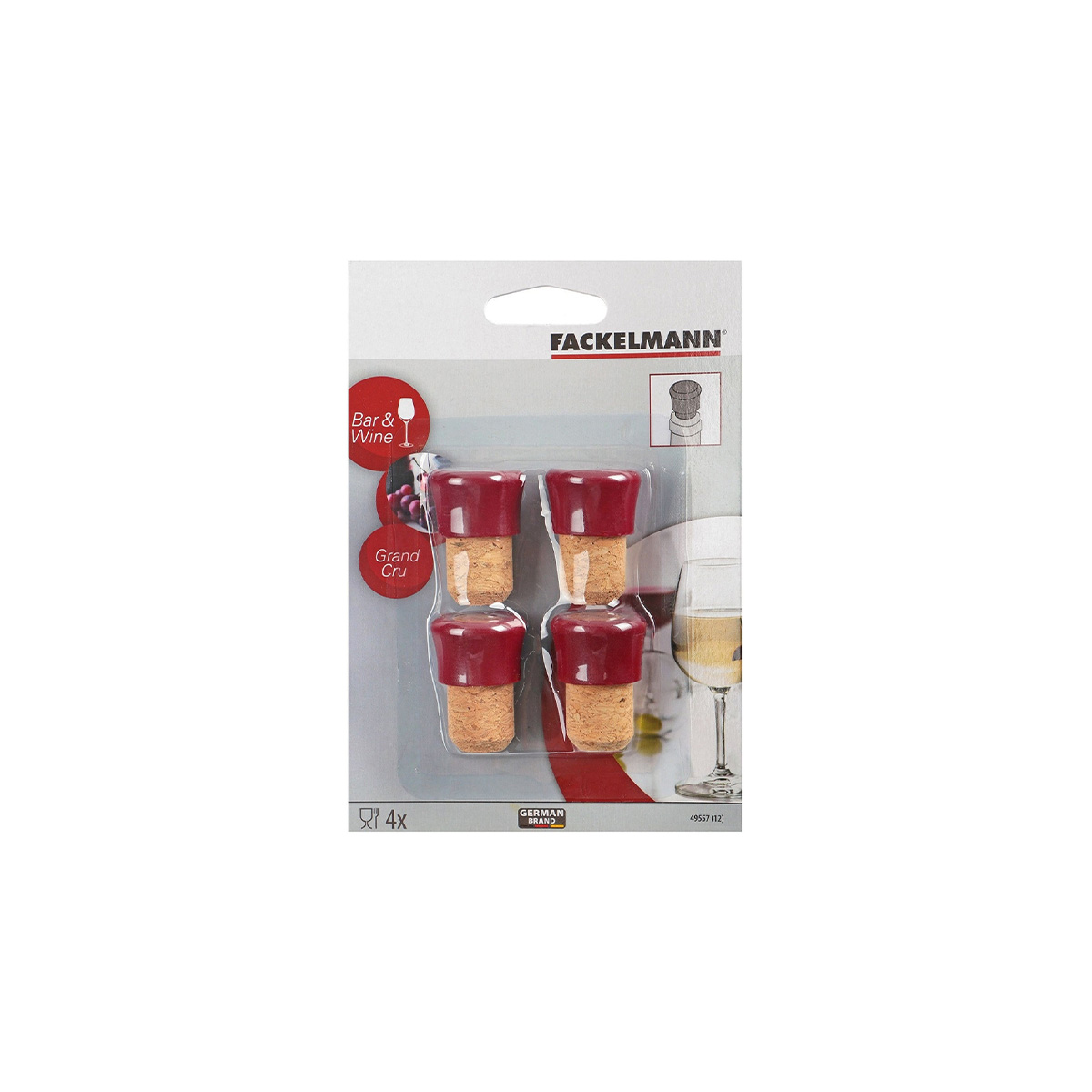 Fackelmann Bottle Corks 1x4 - Image 2