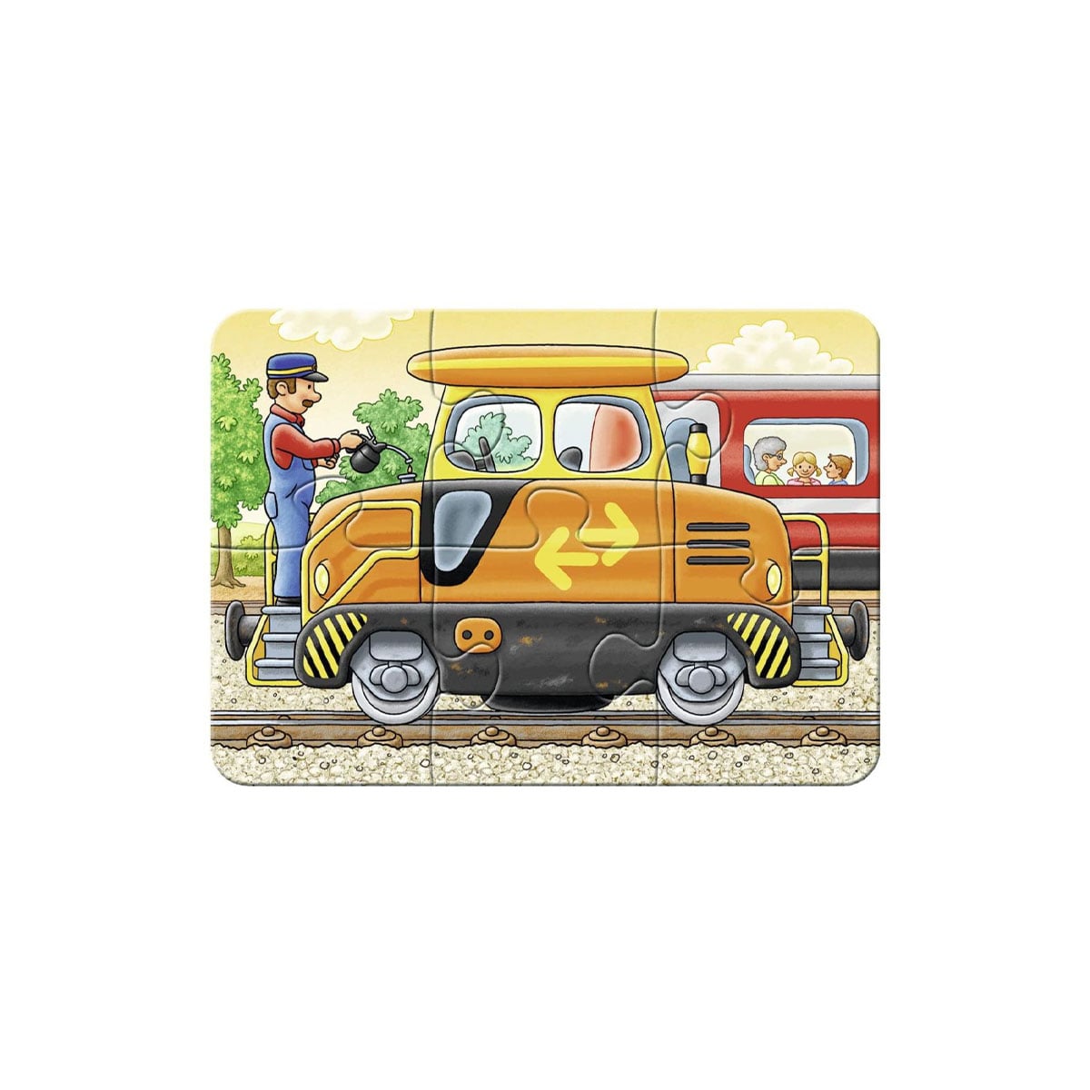 ფაზლი 20 ნაწილით Hard At Work My First Puzzle Ravensburger - Image 3