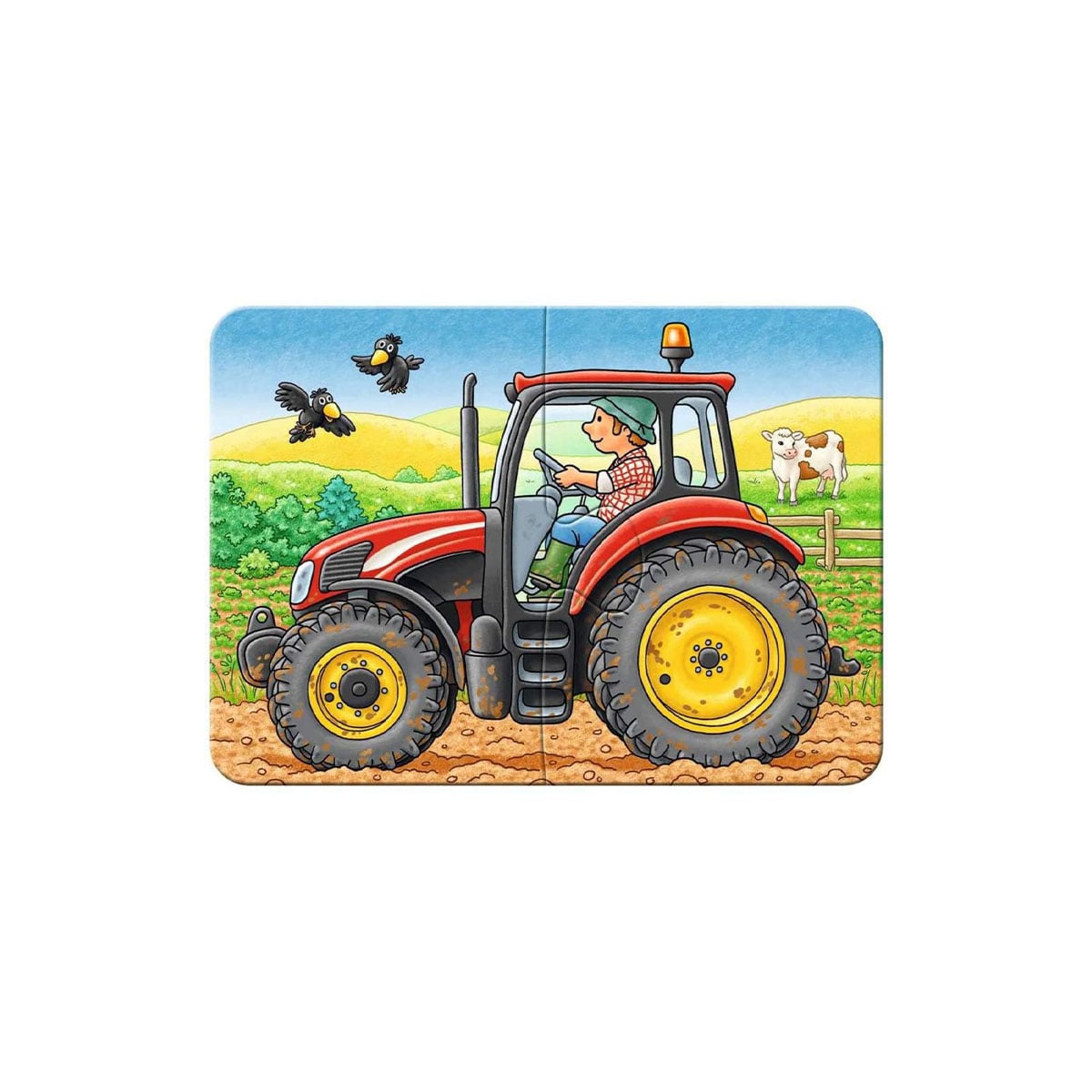 ფაზლი 20 ნაწილით Hard At Work My First Puzzle Ravensburger - Image 4
