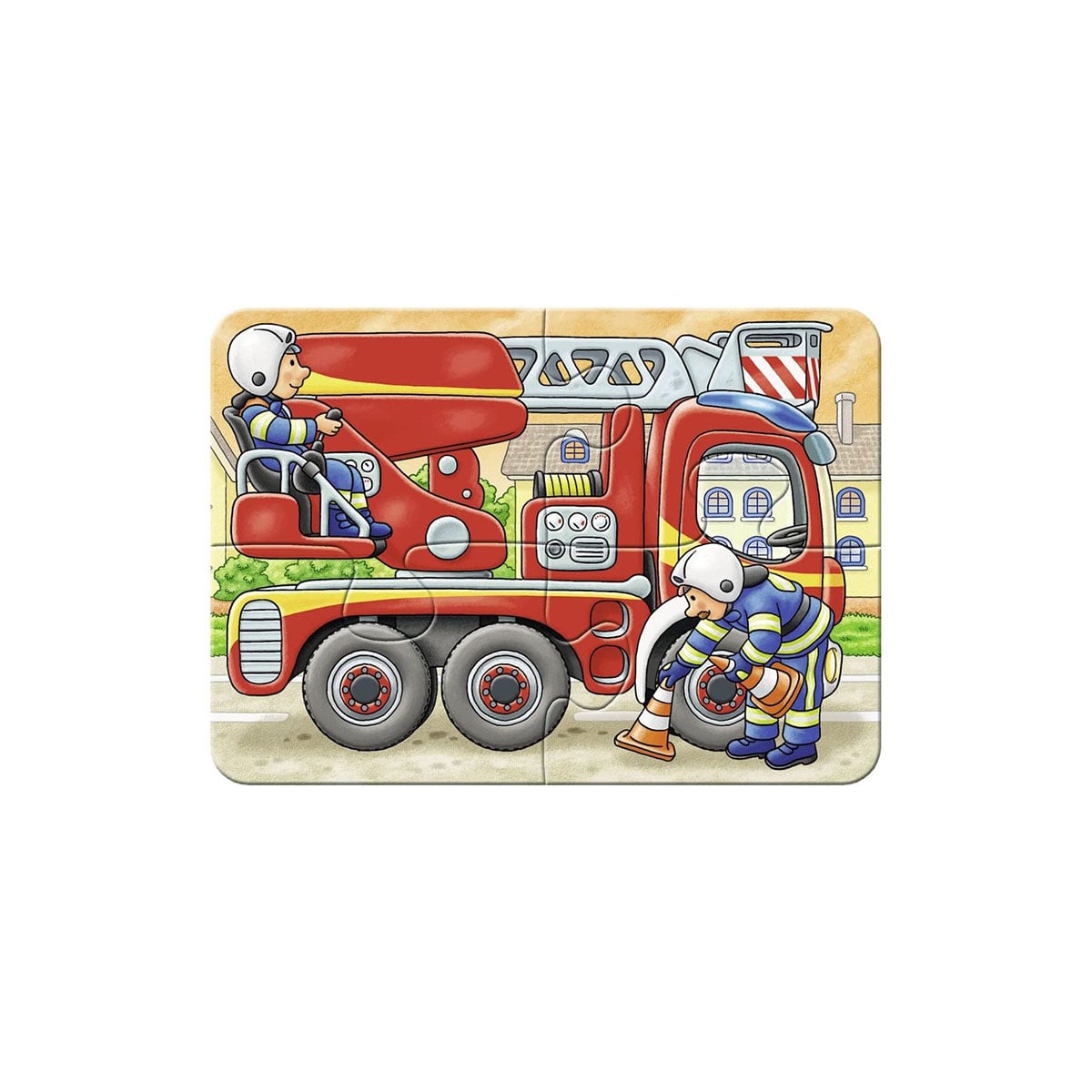 ფაზლი 20 ნაწილით Hard At Work My First Puzzle Ravensburger - Image 5
