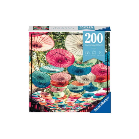 ფაზლი 200 ნაწილით Umbrellas Moment Ravensburger