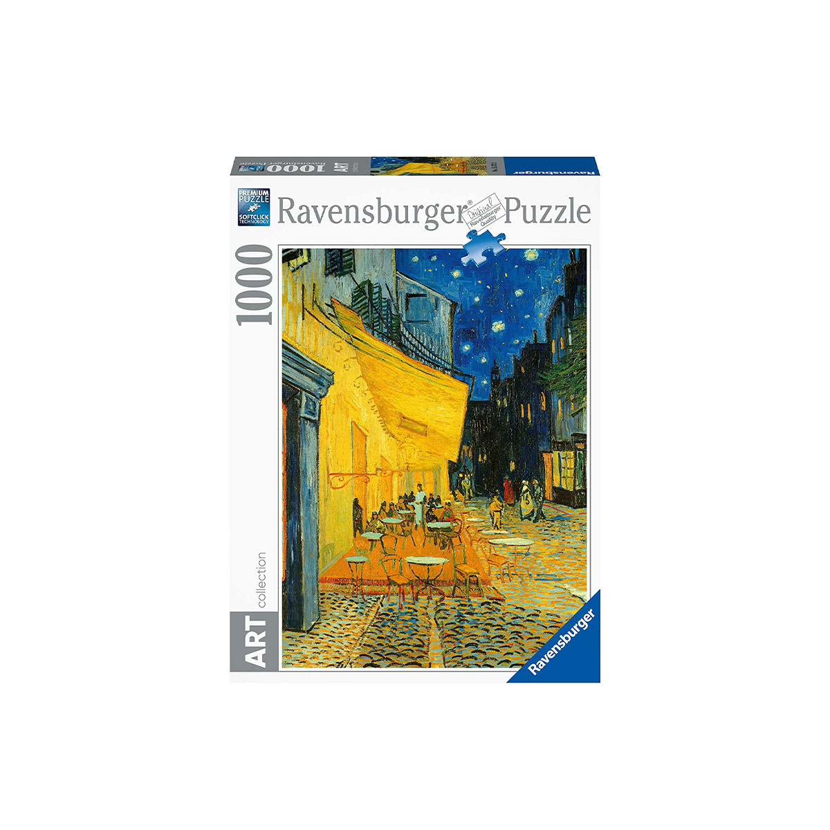 Ravensburger-Art Collection Van Gogh Cafe at Night Jigsaw Puzzle 1 000  Pieces