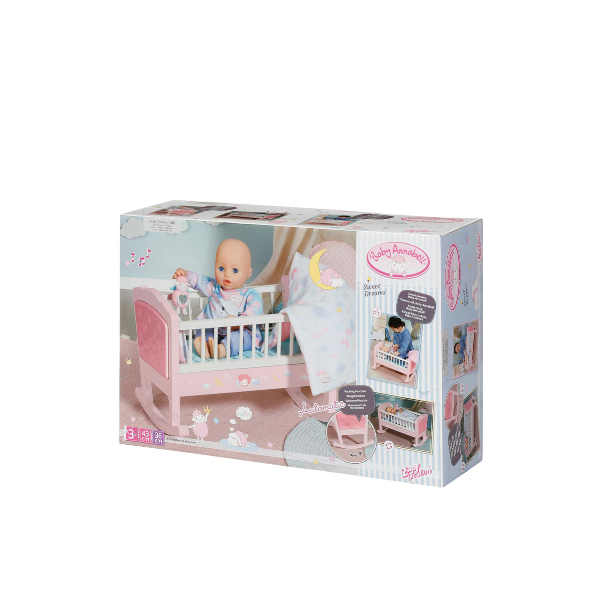 Baby annabell sweet dreams set best sale