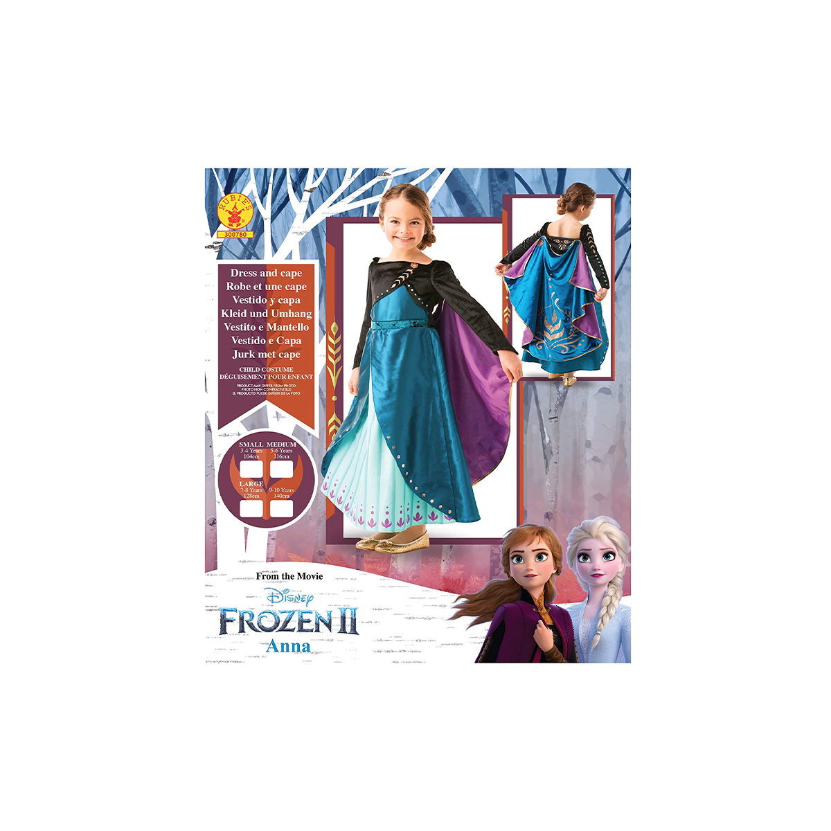 Rubie s Disney Frozen Anna Dress Size S SuperStore.ge Online shop of Super chain stores