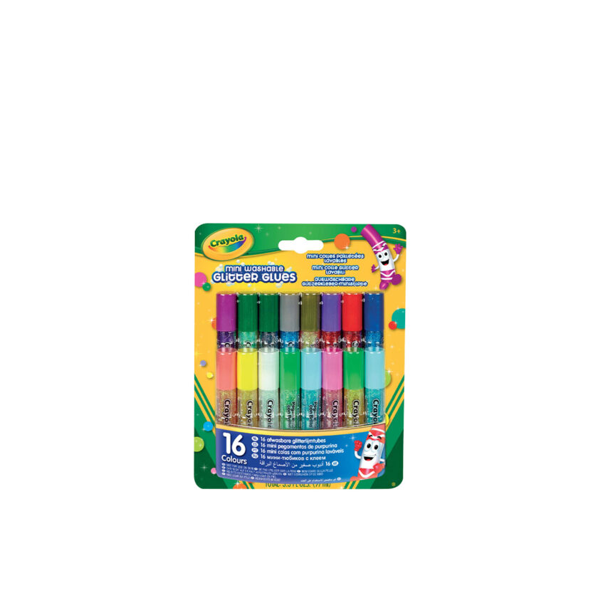 Crayola-Decorative Glitter Glue set 1×16