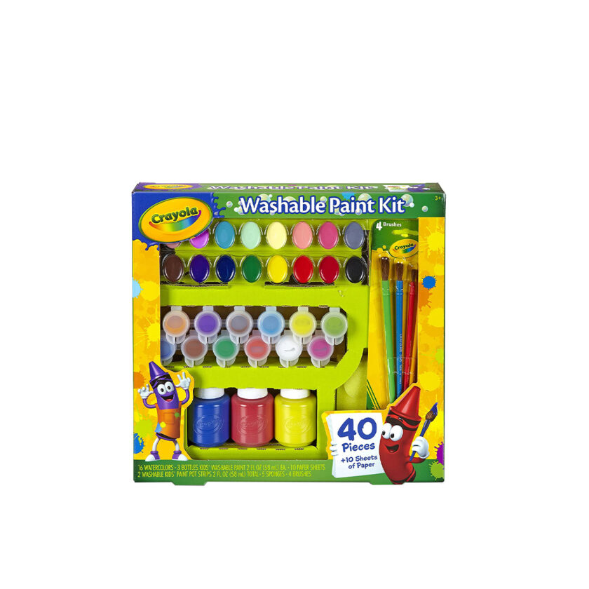 Crayola-Washable Paint Kit 1×40