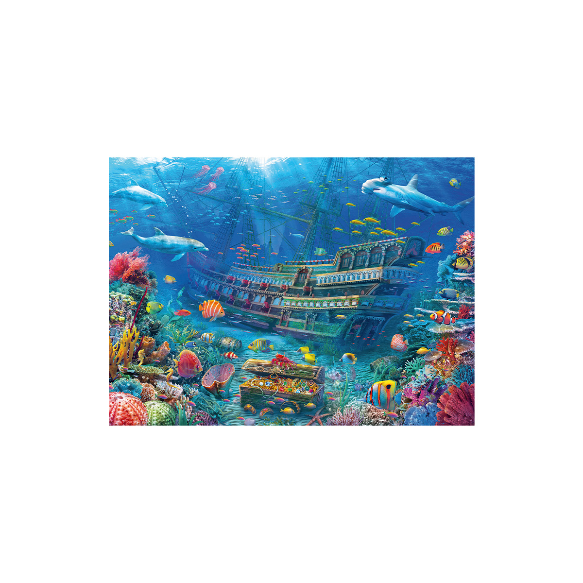 ფაზლი 200 ნაწილით Underwater Discovery Ravensburger - Image 2