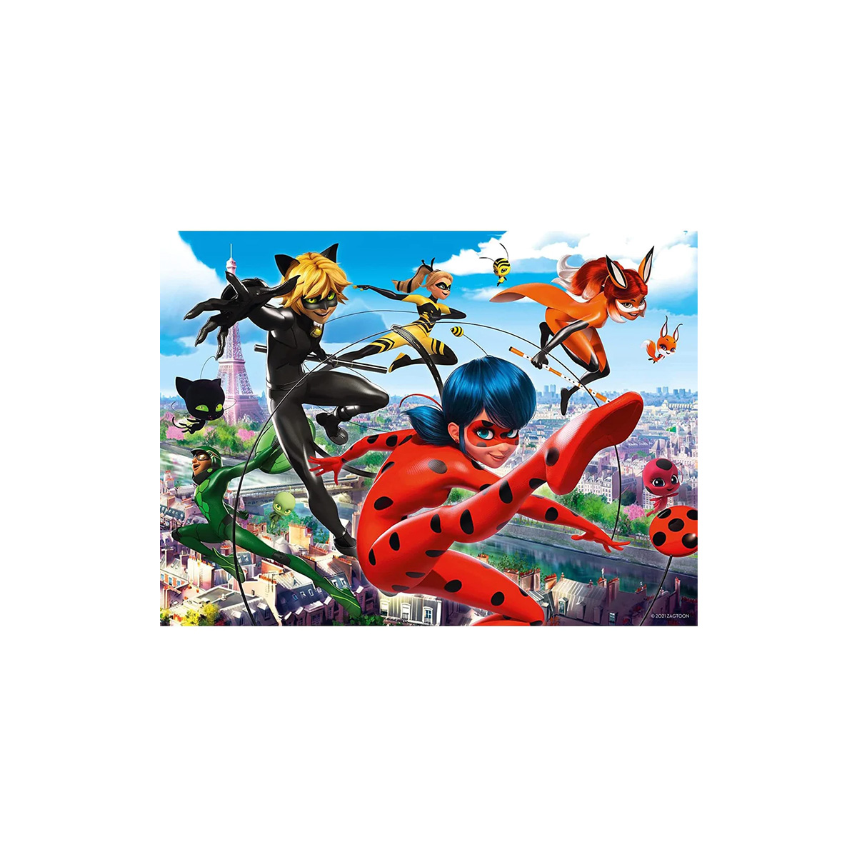Ravensburger Miraculous: Tales of Ladybug & Cat Noir 3 x 49 Piece Jigsaw  Puzzles for Kids Age 5 Years Up