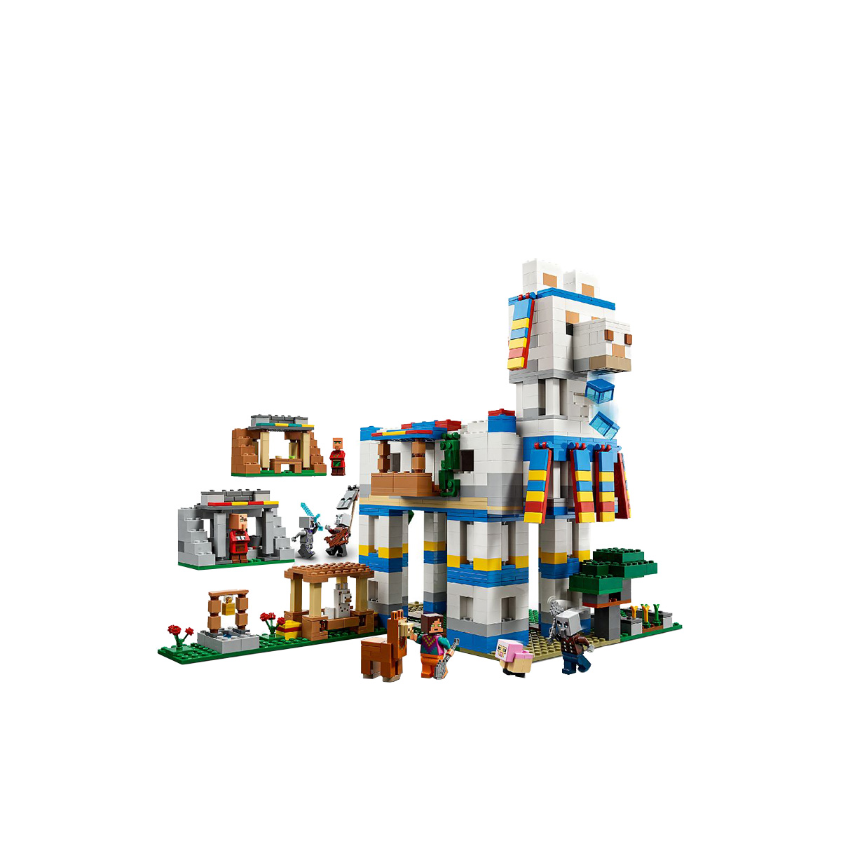 Lego Minecraft The Llama Village 1252 Pieces SuperStore.ge Online shop of Super chain stores