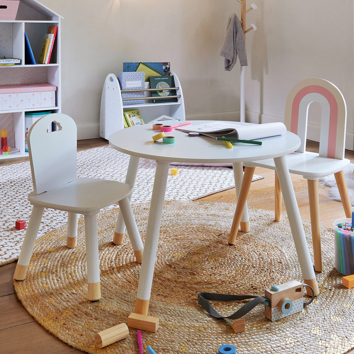 Atmosphera Kids Table White 60 43.5 CM SuperStore.ge Online