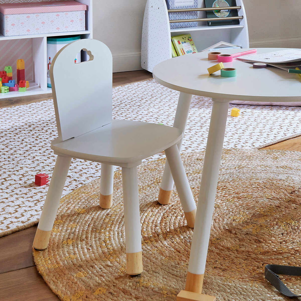 Atmosphera Kids Chair White 50 32 CM SuperStore.ge Online shop