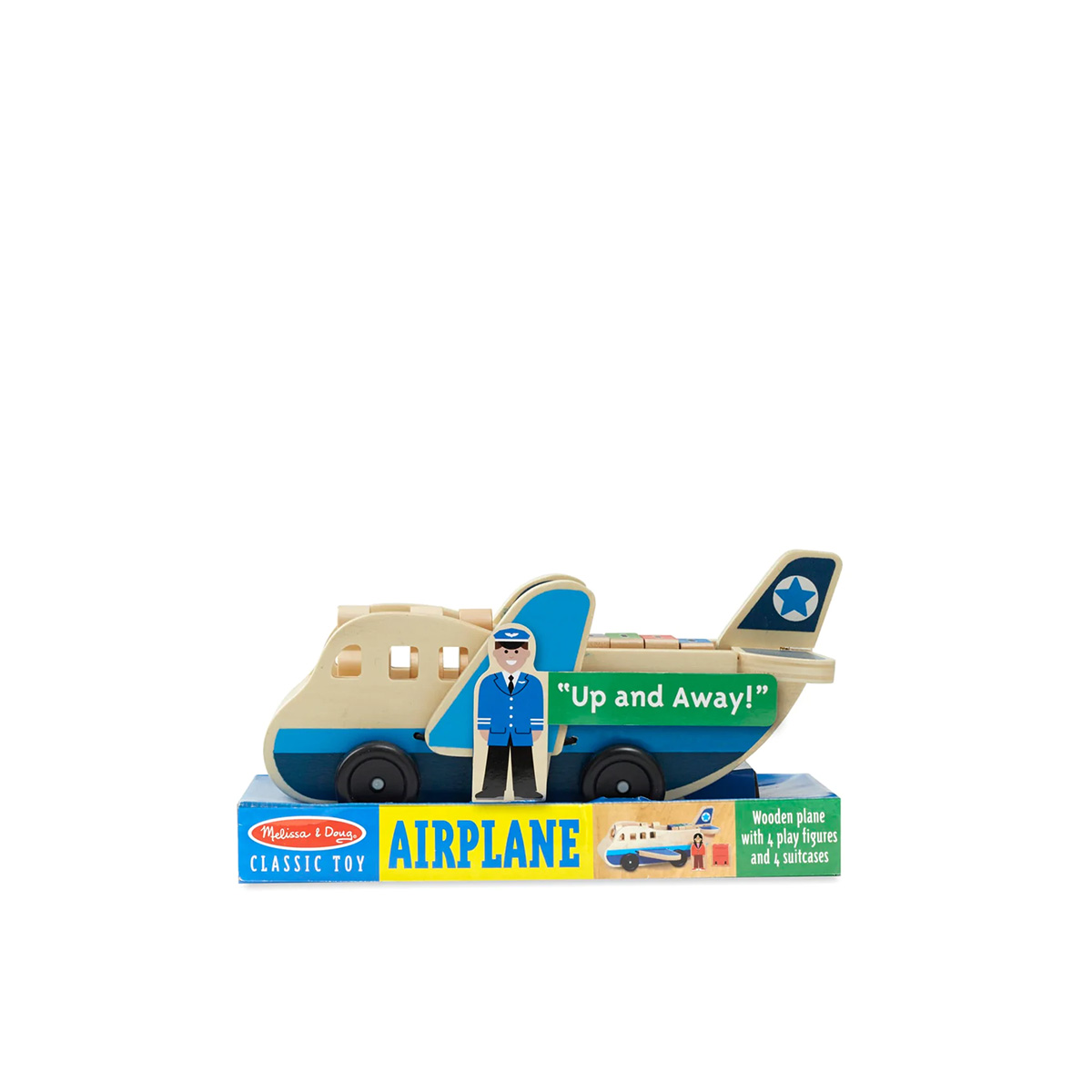 Melissa Doug Wooden Airplane With Figures SuperStore.ge Online shop of Super chain stores