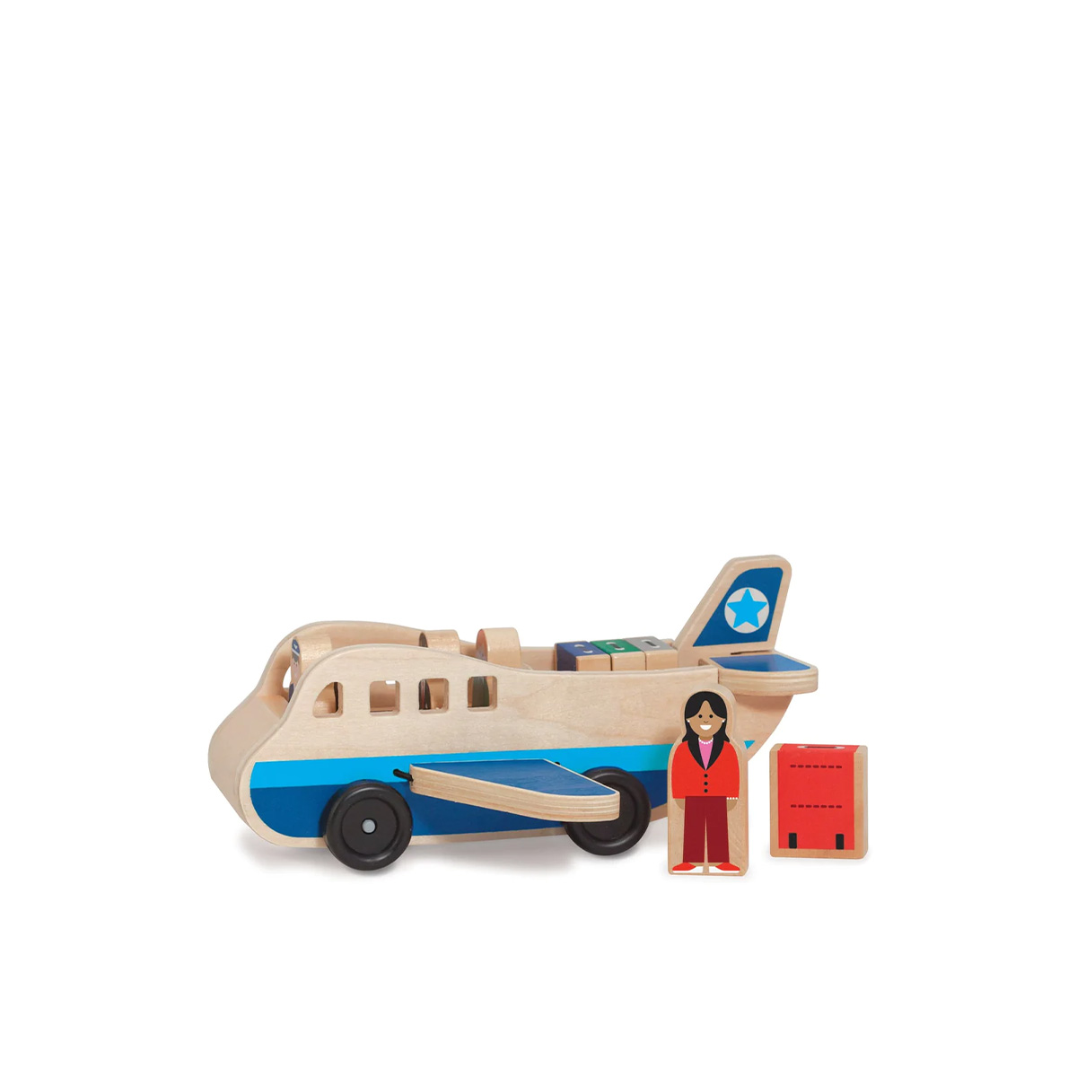 Melissa and doug wooden airplane online