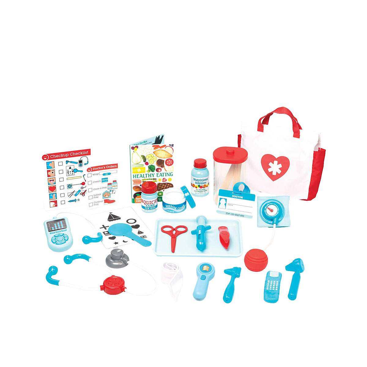 Melissa Doug-Get Well Doctor's Kit Pretend Play Set 1×25