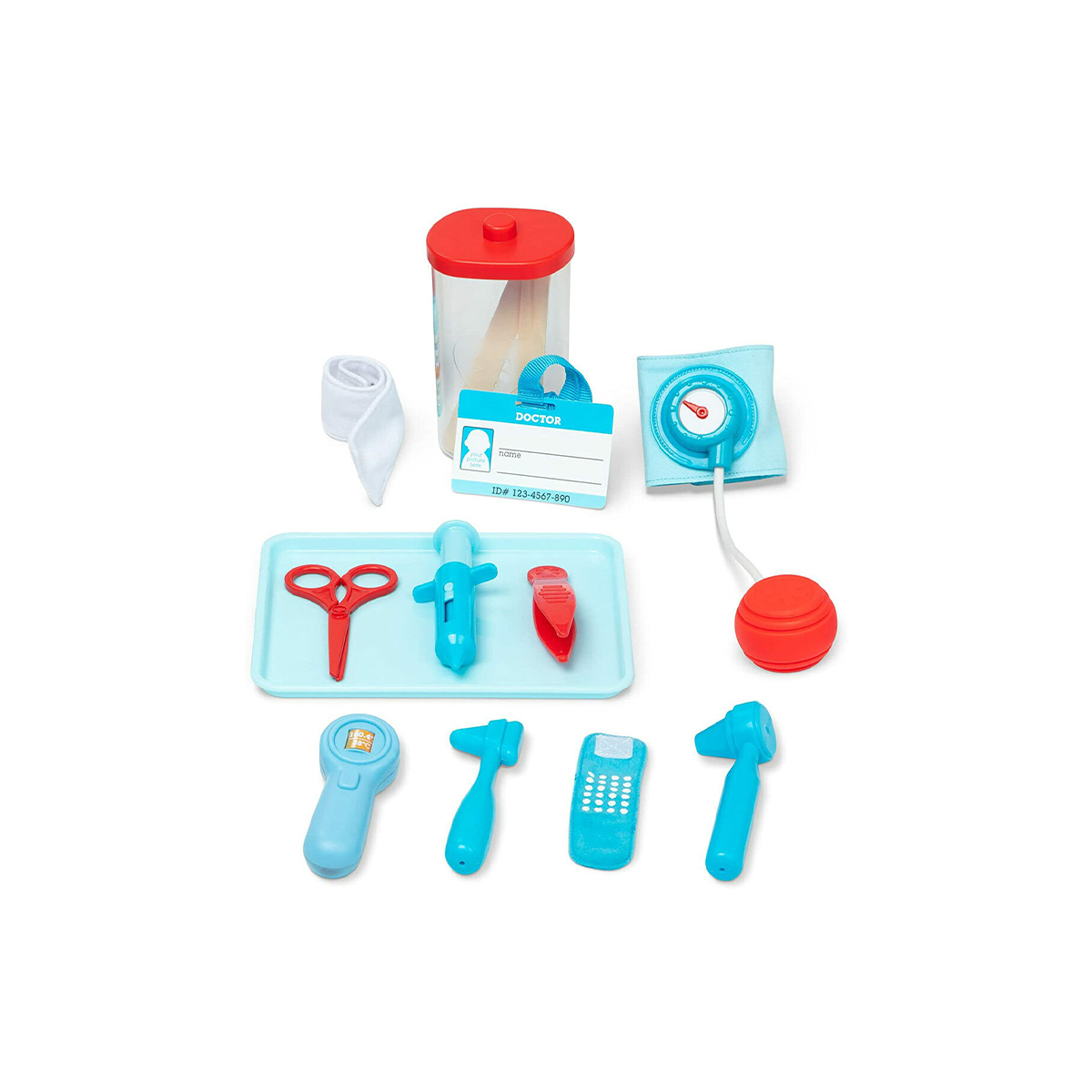 Melissa Doug-Get Well Doctor's Kit Pretend Play Set 1×25