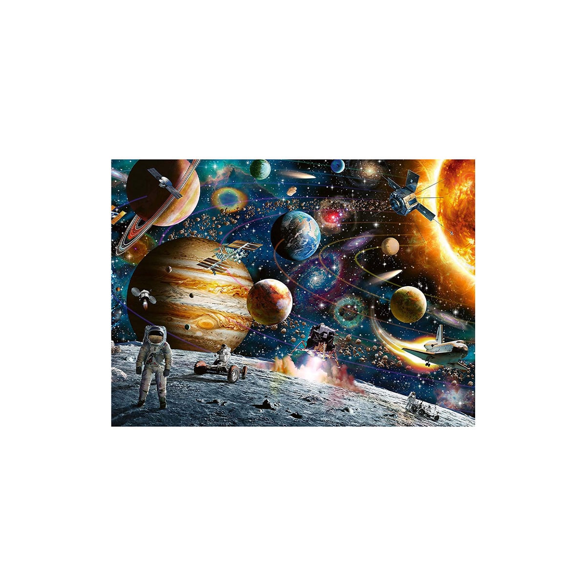 ფაზლი 150 ნაწილით Outer Space Ravensburger - Image 2