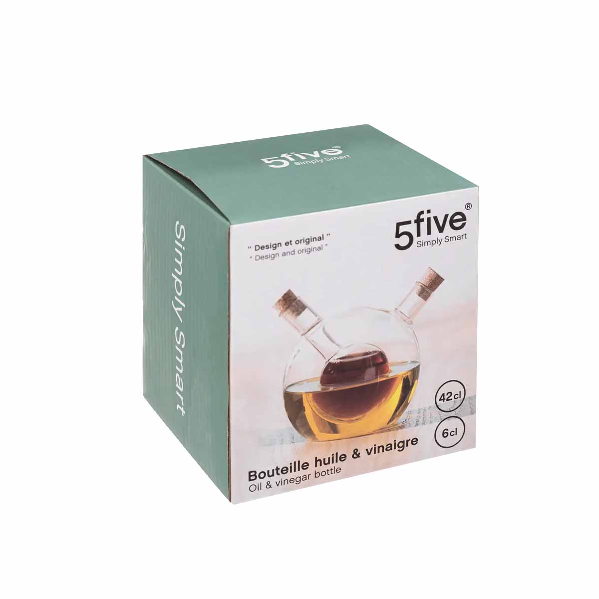 ზეთის და ძმრის რეზერვუარი 420 მლ Five Simply Smart - Image 2