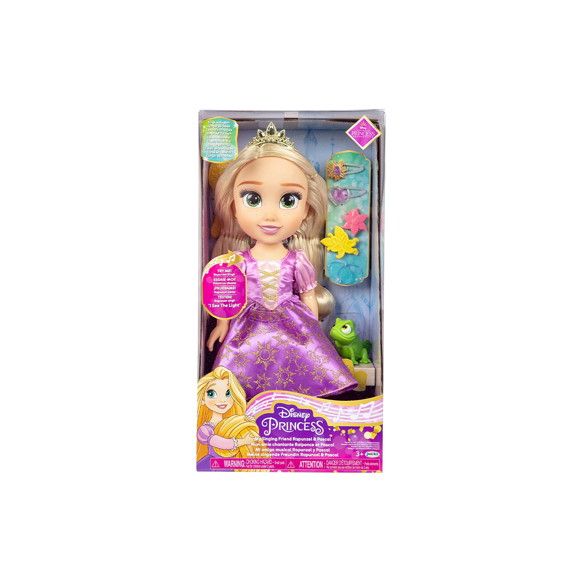  Disney's Rapunzel 12” Plush Doll with Musical Sounds -  Collectable Stuffed Animal for Babies, Toddlers and Kids : Toys & Games