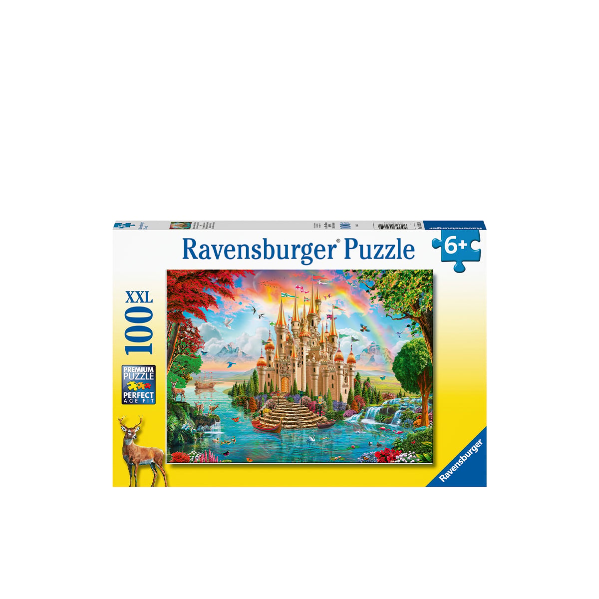 ფაზლი 100 ნაწილით Rainbow Castle Ravensburger