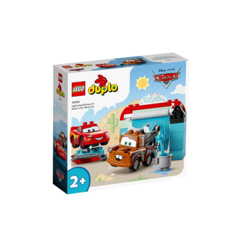 კუბიკების 29 ერთეული Lightning McQueen & Mater's Car Wash Fun Duplo Lego