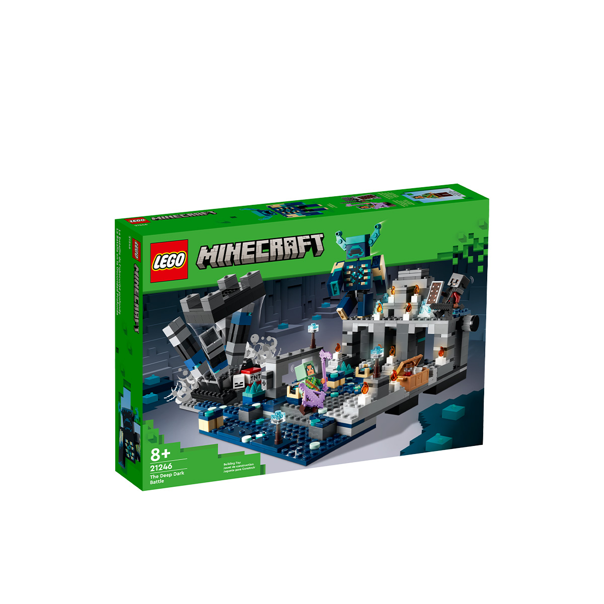 Minecraft The Deep Dark Battle 21246 Building deals Toy Set (584 Pieces)