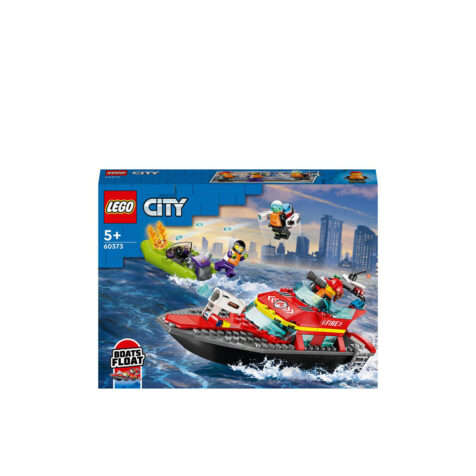 კუბიკები 144 ერთეული Fire Rescue Boat City Lego