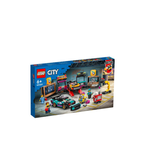 კუბიკები 507 ერთეული Custom Car Garage City Lego