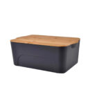 რეზერვუარი ბამბუკის თავსახურით 40x27 სმ Homea U10