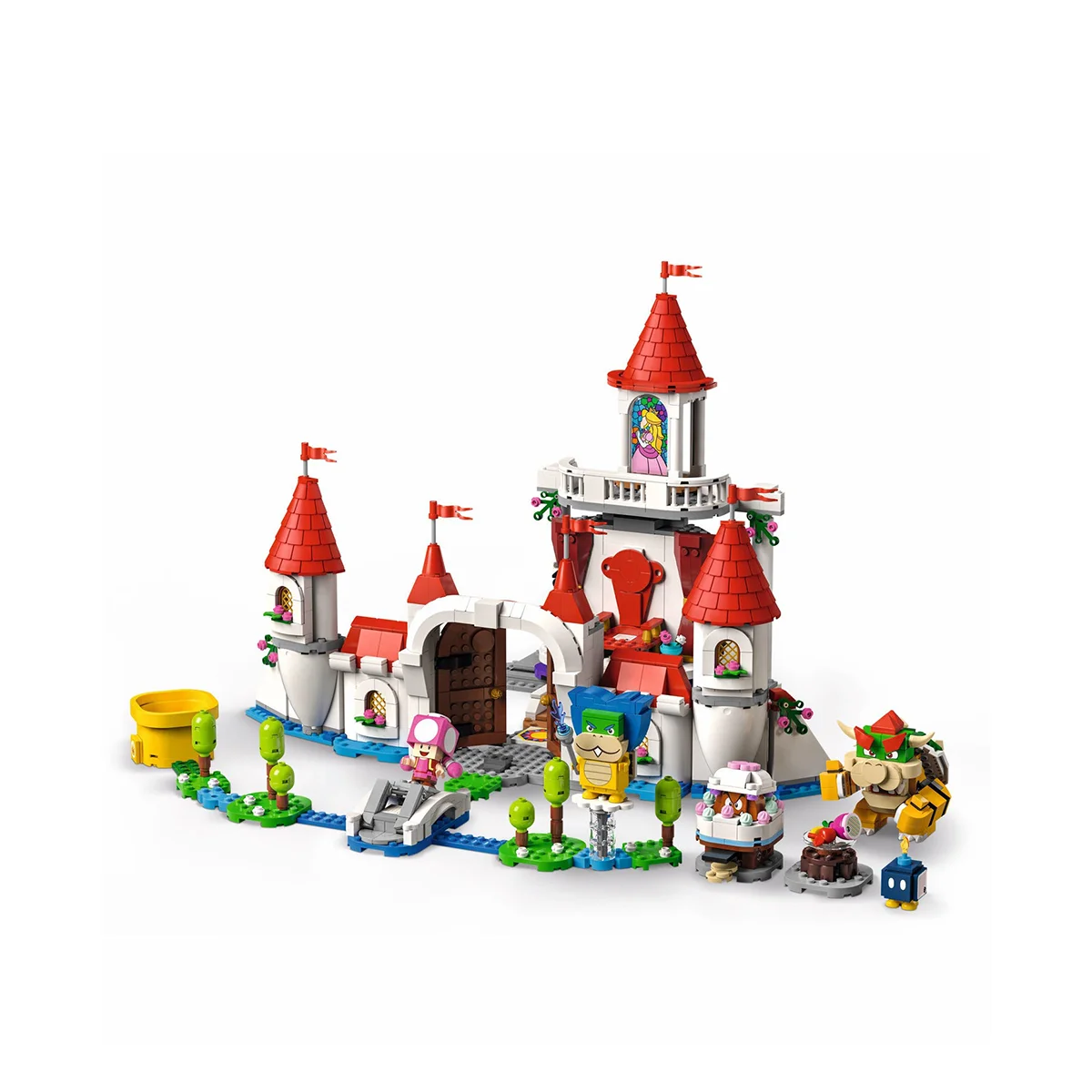 Mario castle lego sale