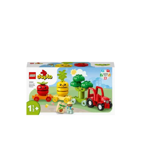 კუბიკების 19 ერთეული Fruit and Vegetable Tractor Duplo Lego