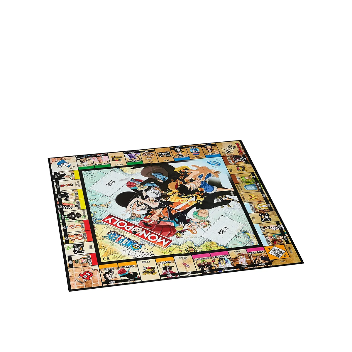 Winning Moves One piece Monopoly Board Game, Tour Dressrosa and