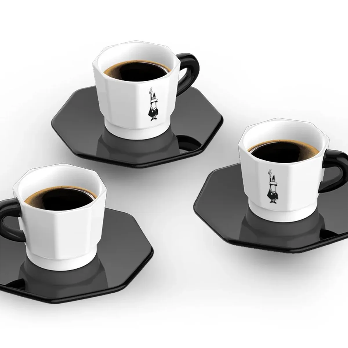 ყავის ჭიქები ლამბაქებით 75 მლ 1x4 Bialetti - Image 3