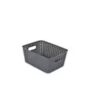 U10 Homea Essentiel Braided Effect Laundry Basket With Handles 9 L