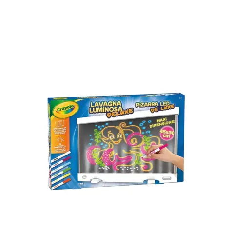 მანათობელი საწერი დაფა რვაფეხა Crayola