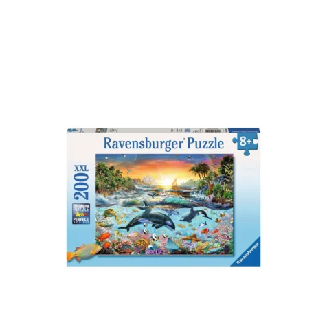 ფაზლი 200 ნაწილით Orca Paradise Ravensburger
