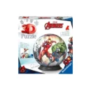 ფაზლი სამგანზომილებიანი 72 ნაწილით Globe Marvel Avengers Ravensburger