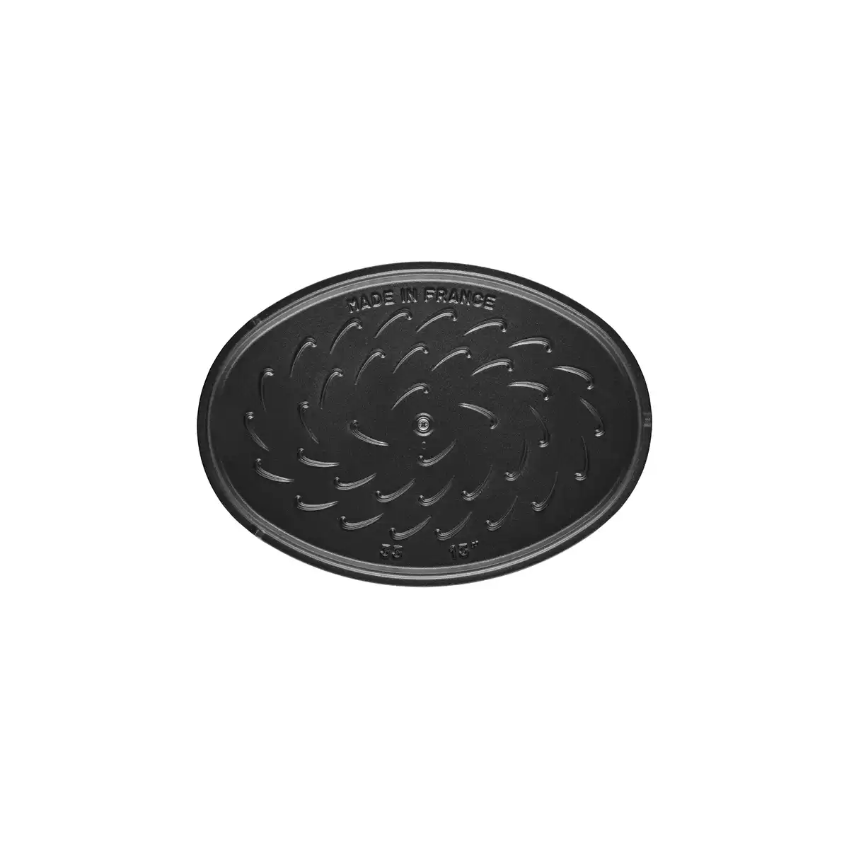 ტაფა თუჯის თევზის ფორმის თავსახური 33 სმ Staub Specialties - Image 3