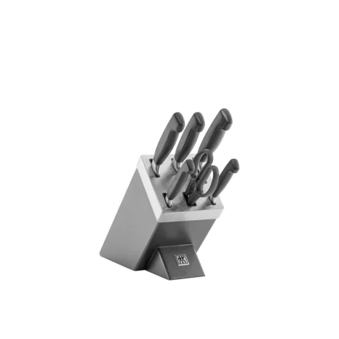 Zwilling Four Star Knife Set With Self-sharpening Block 1×7