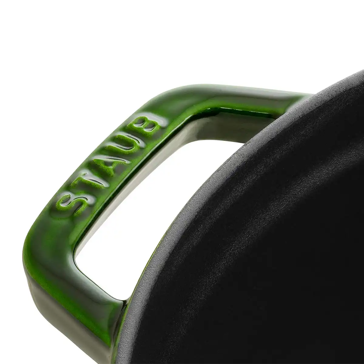 ქვაბი თუჯის 24 სმ Basil Green Staub - Image 5
