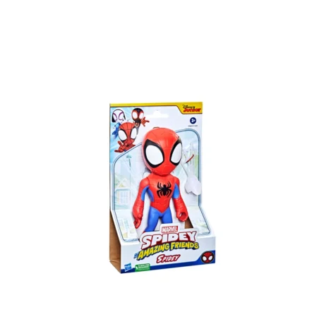 Hasbro-Marvel Spidey And His Amazing Friends Spider Man With Accessory 22.5 CM