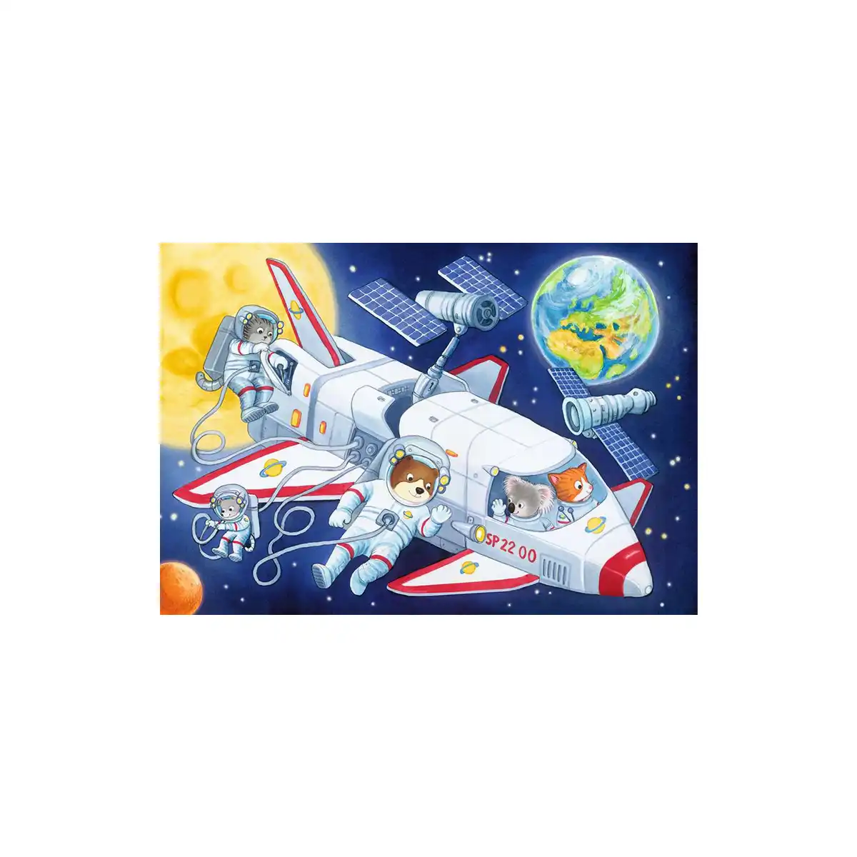 ფაზლი 2x24 ნაწილით Journey Through Space Ravensburger - Image 2