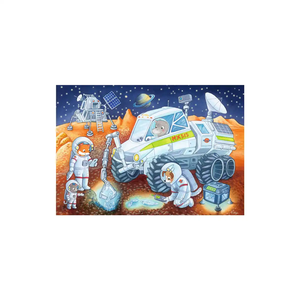 ფაზლი 2x24 ნაწილით Journey Through Space Ravensburger - Image 3