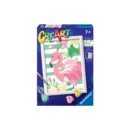 გასაფერადებელი ციფრებით Flamingo CreArt Ravensburger